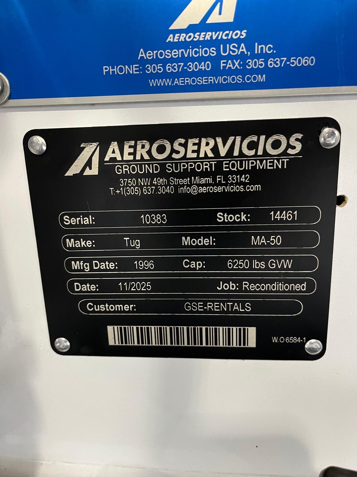 Baggage Tractor Tug MA-50 OH