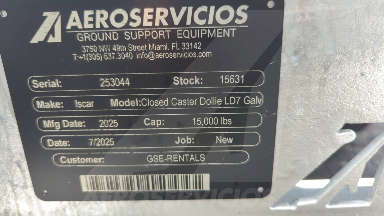 Dollies LD7 Iscar 2025