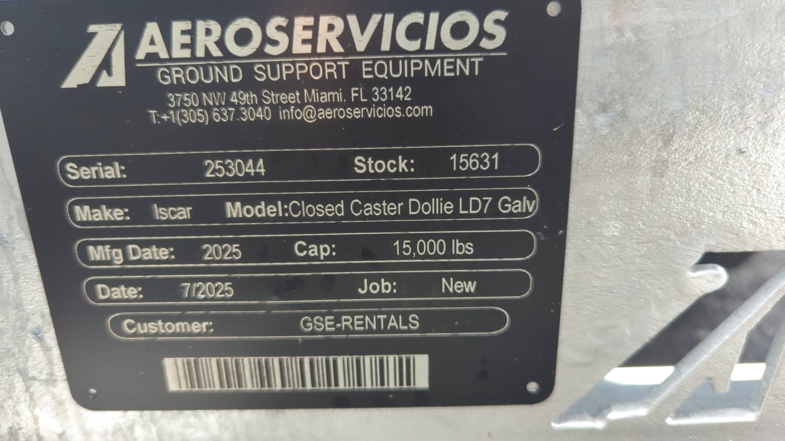 Dollies LD7 Iscar 2025