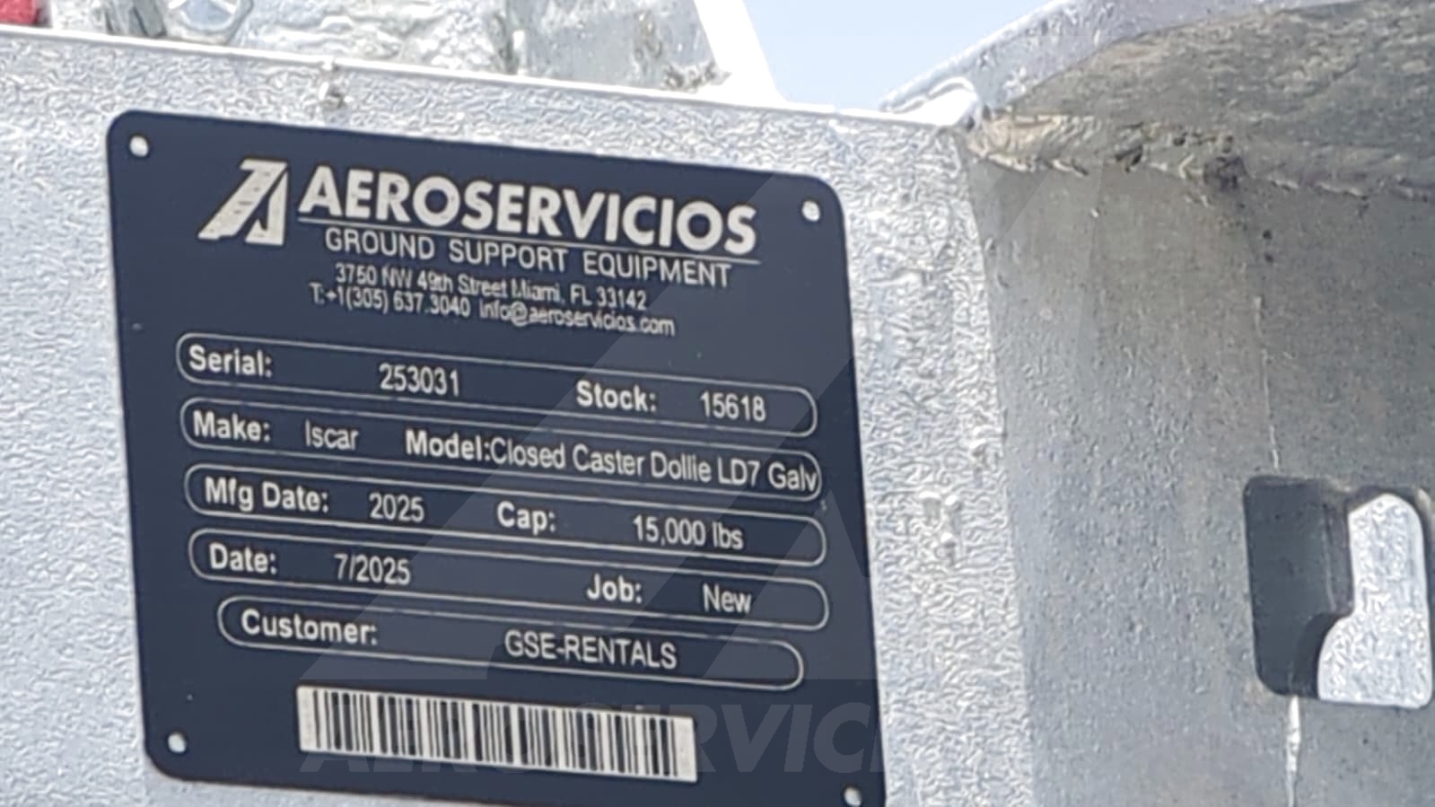 Dollies LD7 Iscar 2025