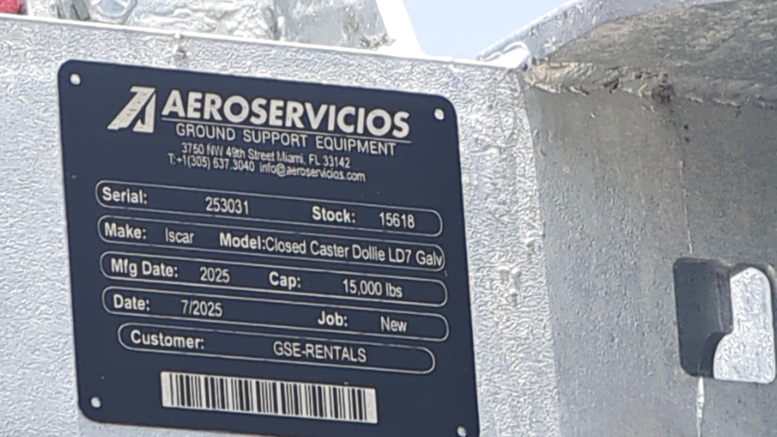 Dollies LD7 Iscar 2025