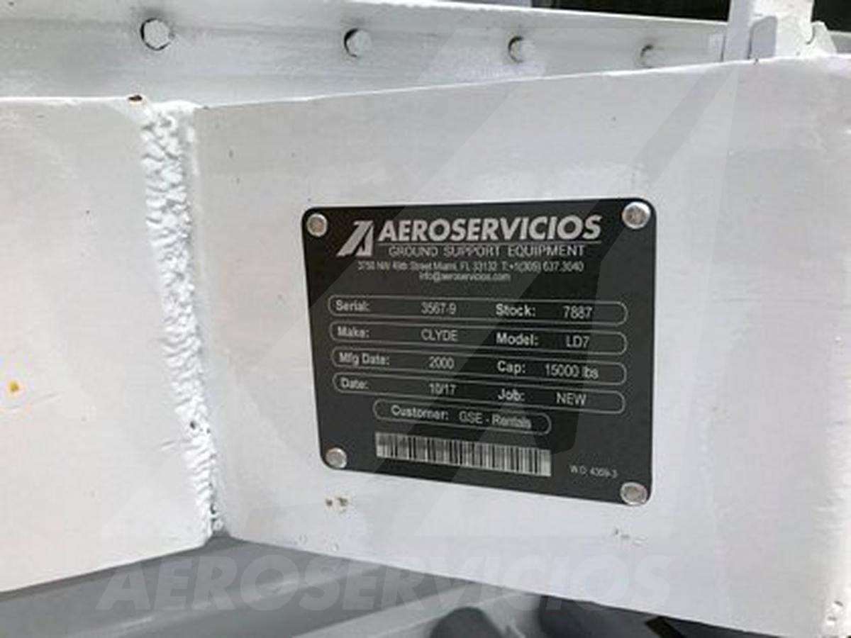 Dollies LD7 Wasp A04217D Covered Caster