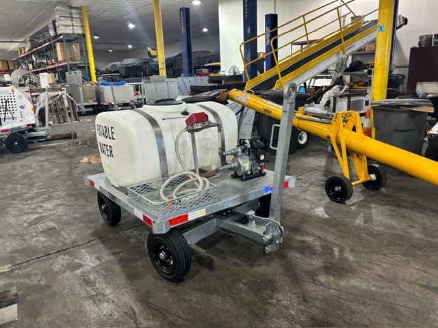 Potable Water Service Cart STD-PC-155 Galvanized