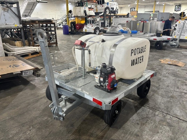 Potable Water Service Cart STD-PC-155 Galvanized