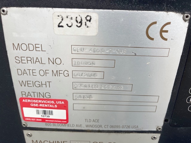 Ground Power Unit TLD GPU 4090-T-CUP