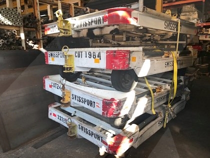 Dollies LD3 Wasp A231068D Closed Caster- LD1, LD2 and LD3