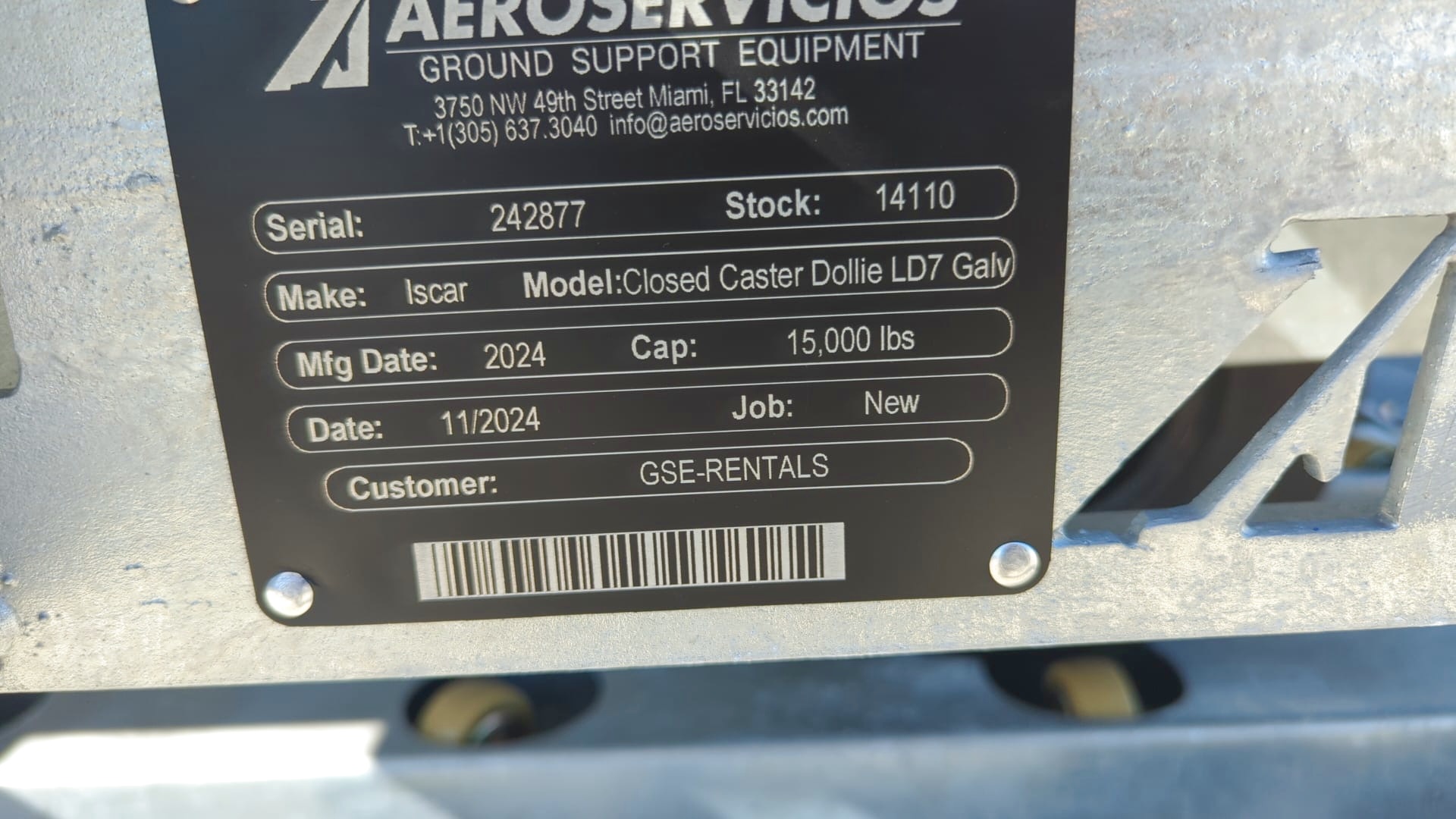 Dollies LD7 Iscar 2024