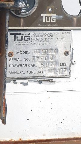 Baggage Tractor Tug MA-50