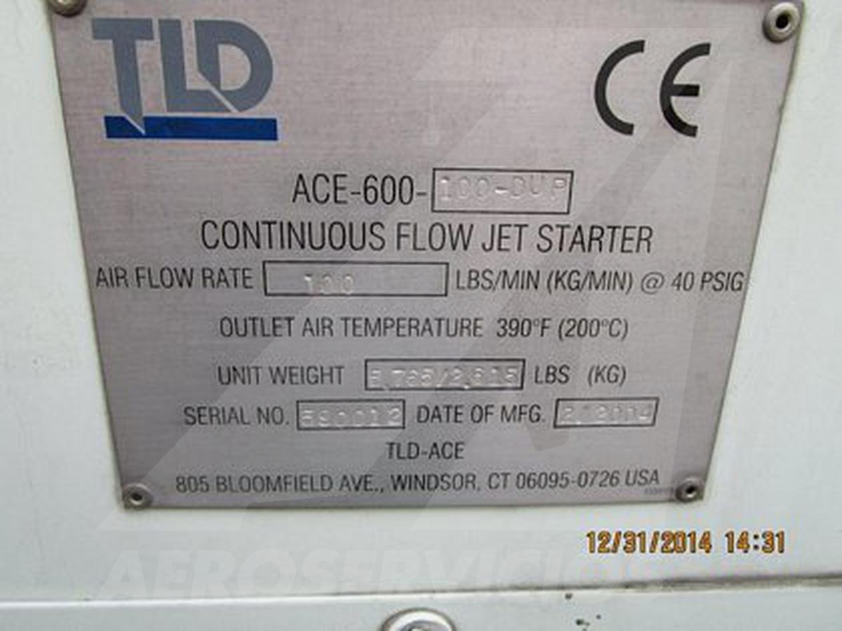 Air Start Unit TLD/ACE-600-100 DUP