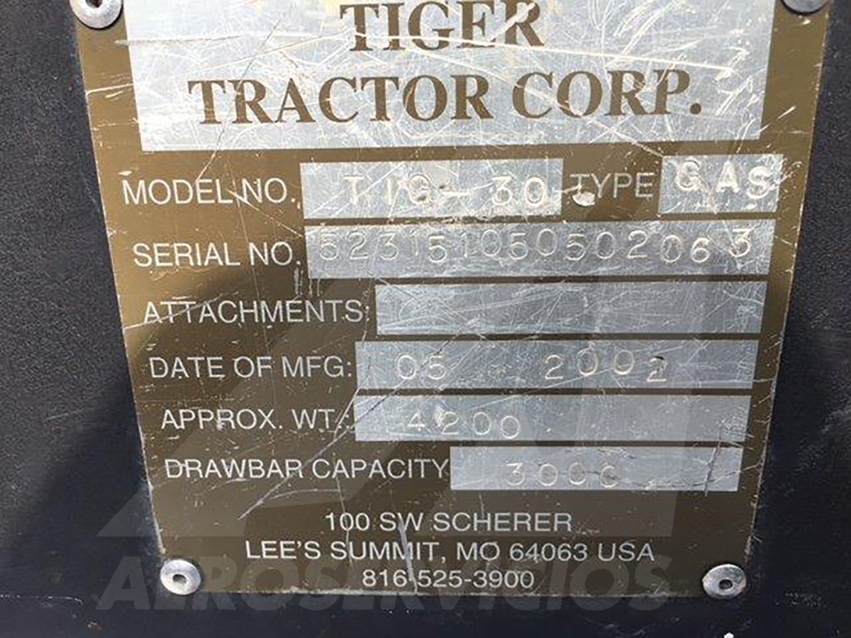 Baggage Tractor TIG-30