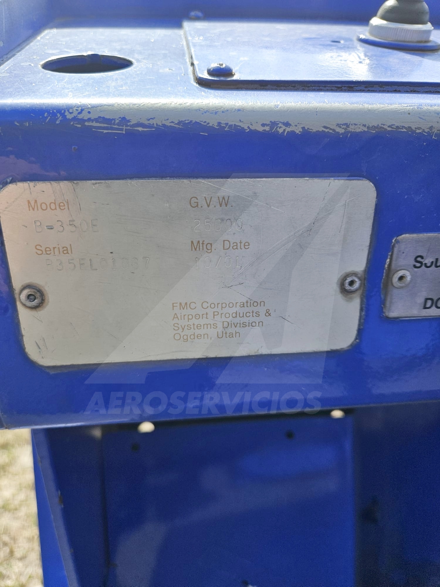 Push Back Tractor FMC B350E