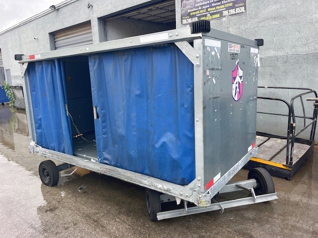 Baggage Carts Closed Iscar BCL-8 Galvanized 2023