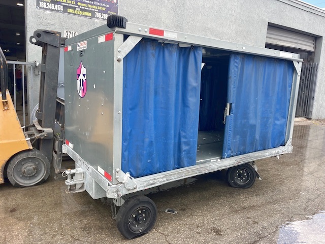 Baggage Carts Closed Iscar BCL-8 Galvanized 2023