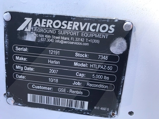 Baggage Tractor Harlan HTLPAZ-50