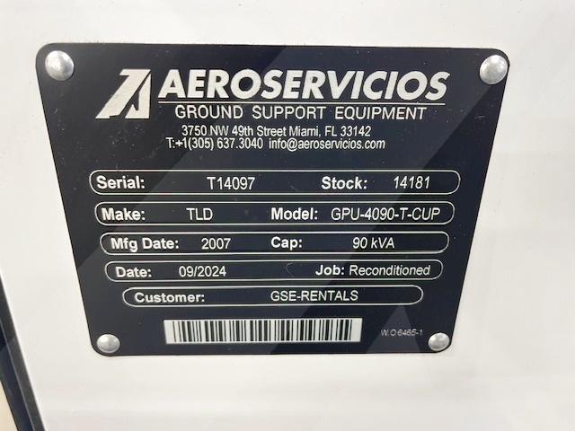 Ground Power Unit TLD GPU 4090-T-CUP