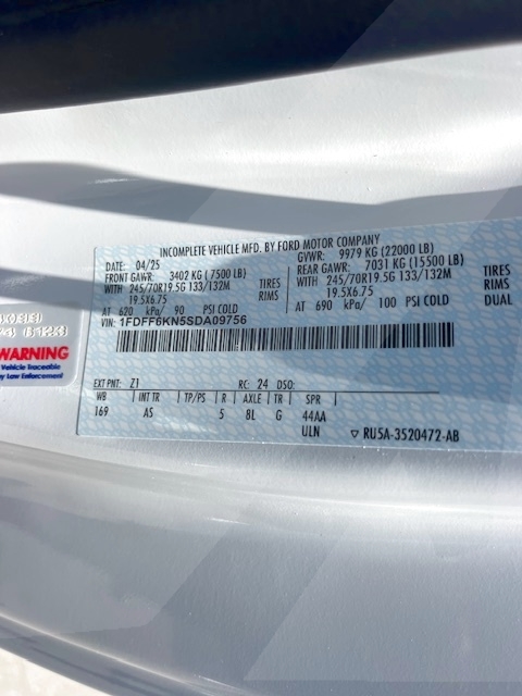 Truck Chassis Ford F-600