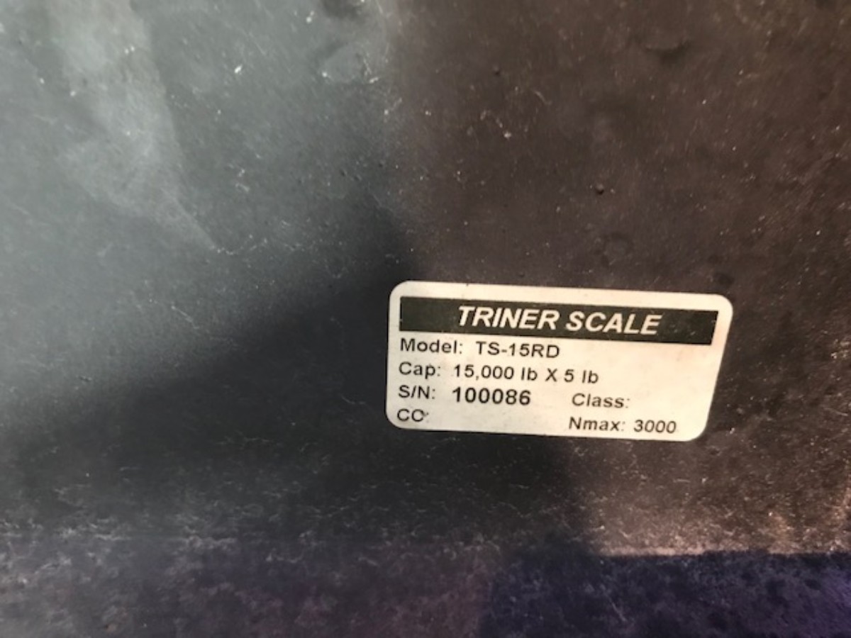 Scale Triner TS-15RD- 96 x 125