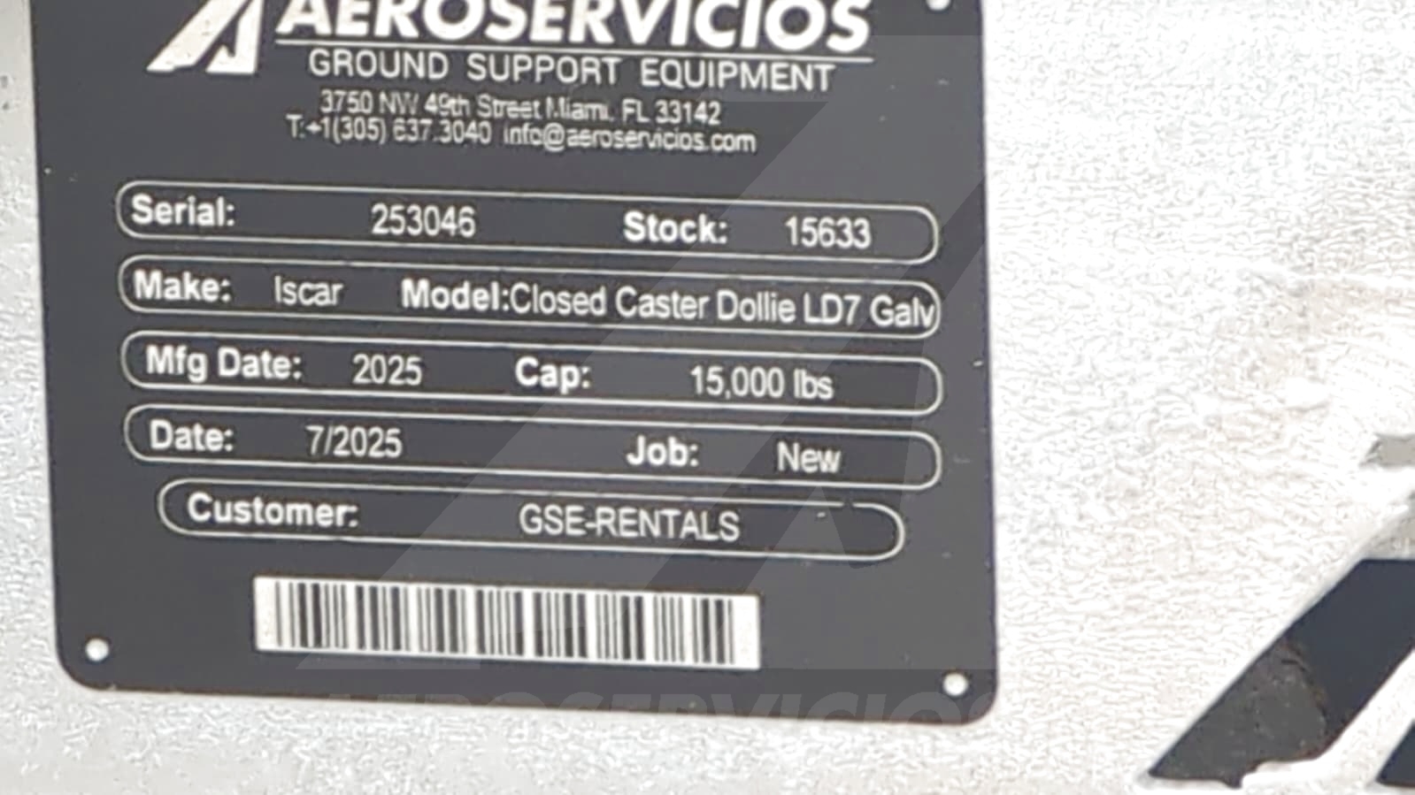 Dollies LD7 Iscar 2025