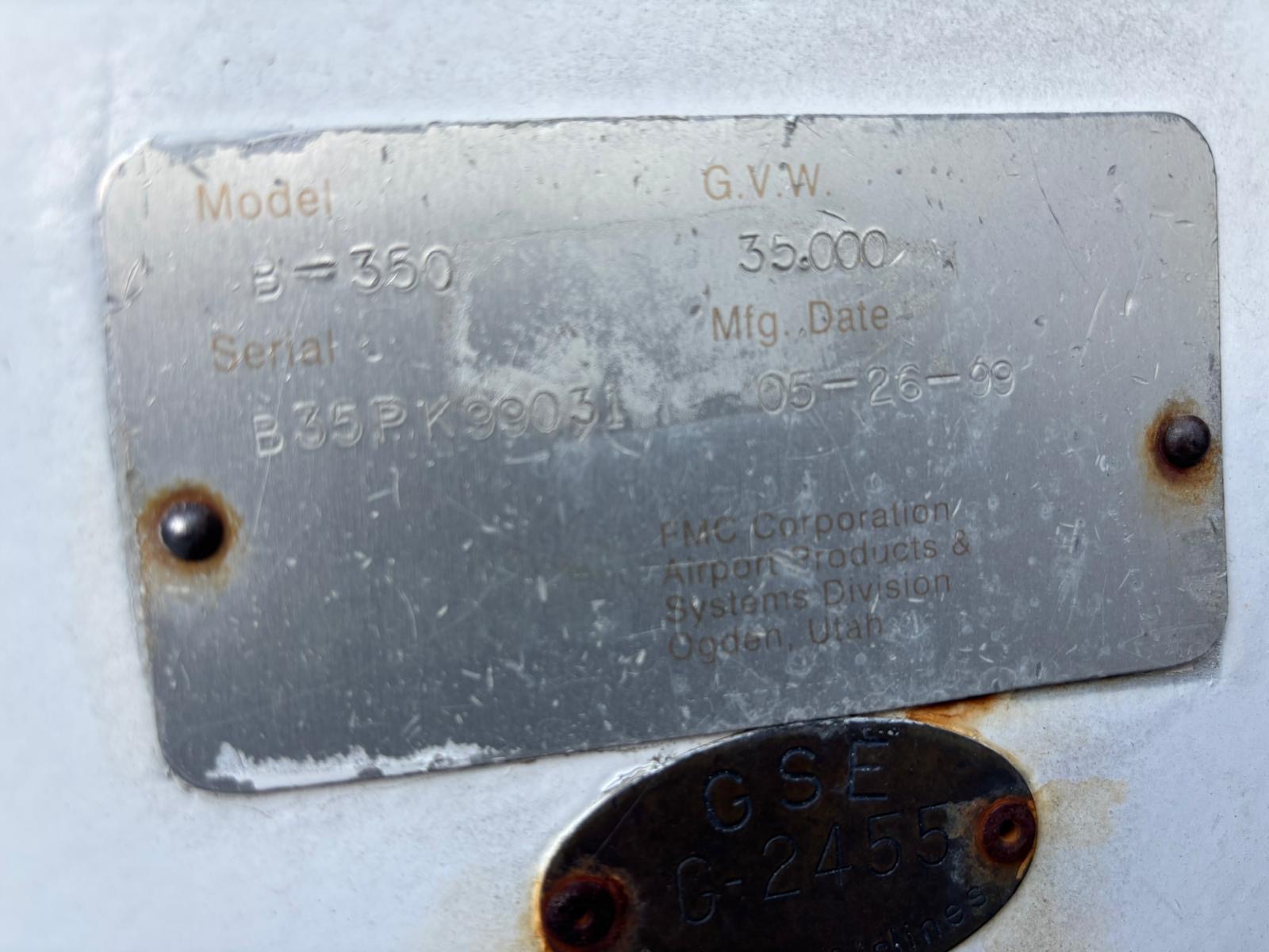 Push Back Tractor FMC B-350