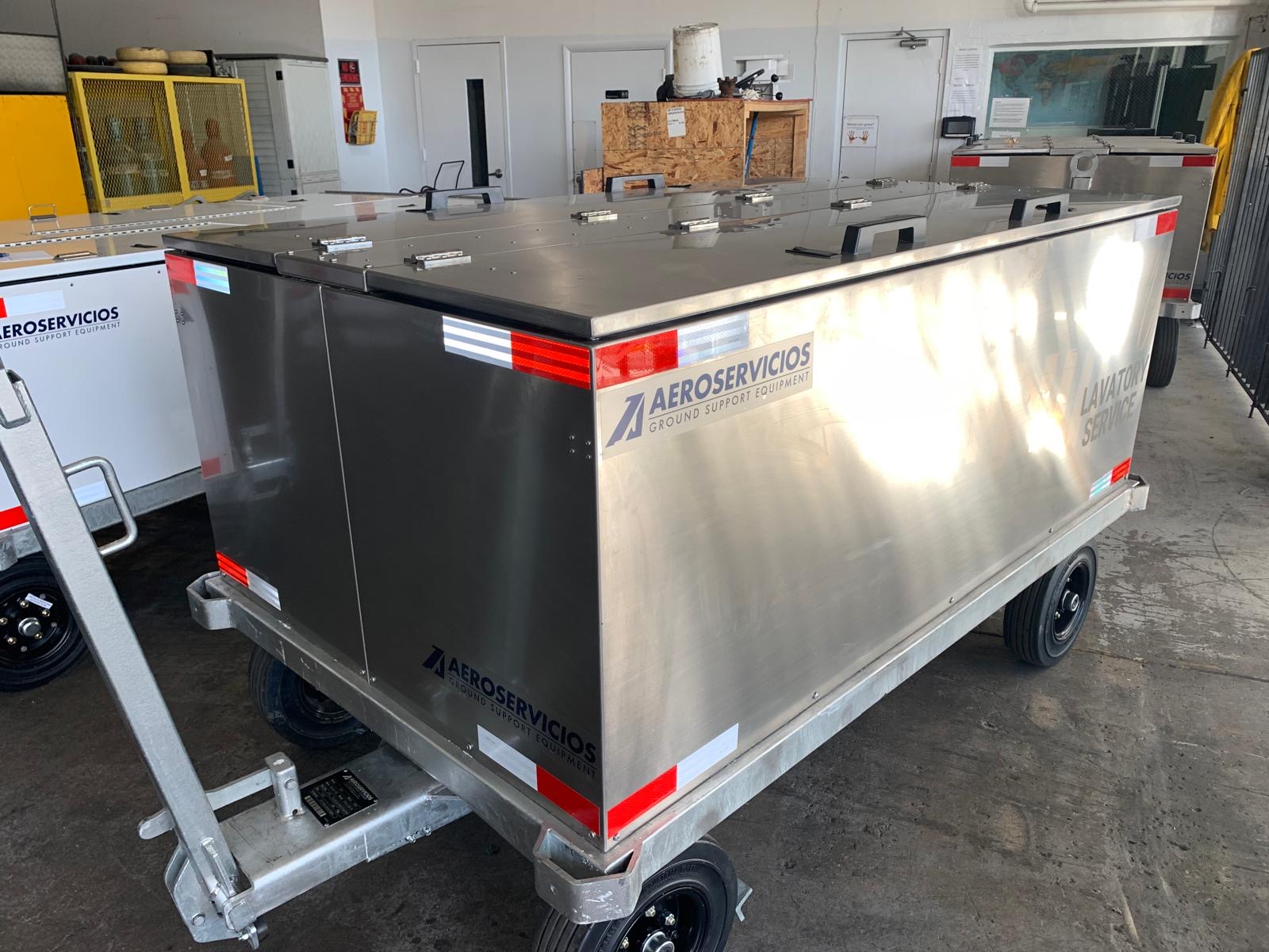 Lavatory Cart Standard GSE STD-LCI-250-CH