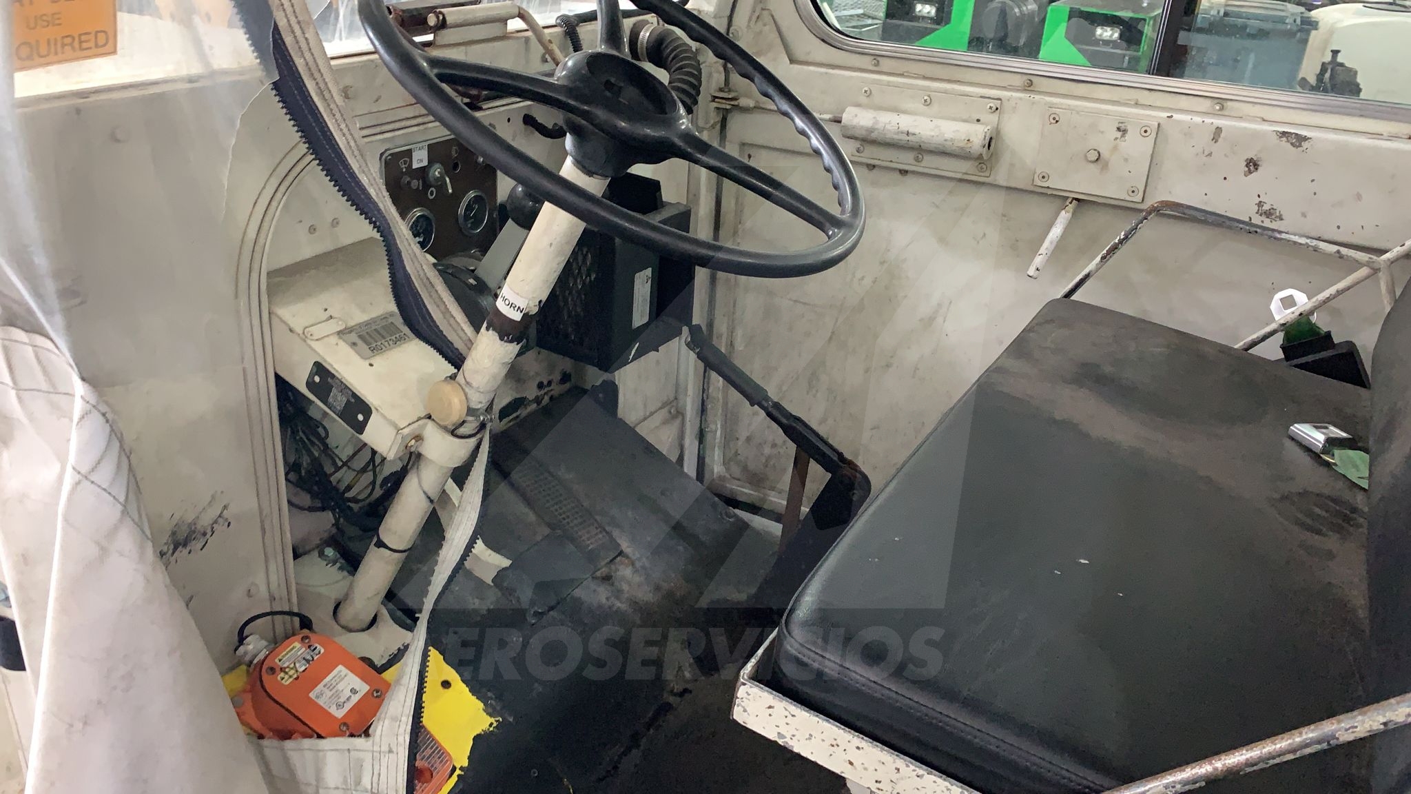 Baggage Tractor Tug MA-50 Cab