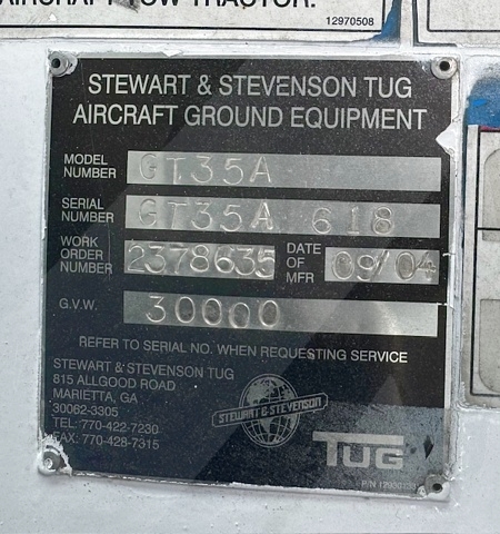 Push Back Tractor Tug GT-35A