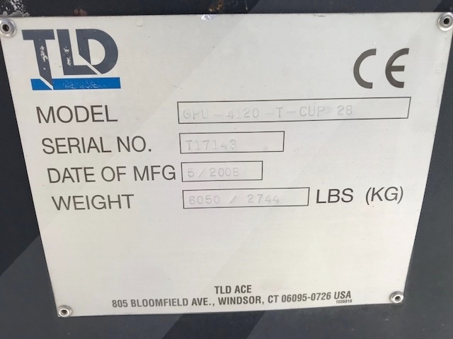 Ground Power Unit TLD GPU 4120-T-CUP-28 + (28.5 VDC)