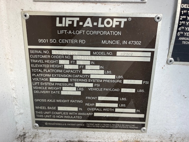 Lift LIFT-A-LOFT APX 16