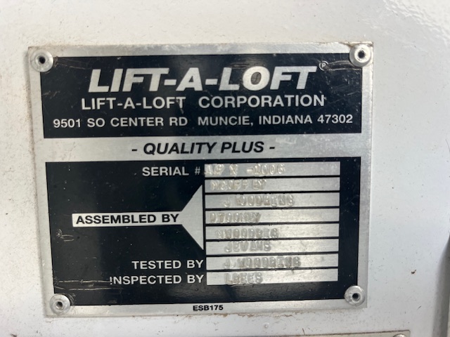 Lift LIFT-A-LOFT APX 16