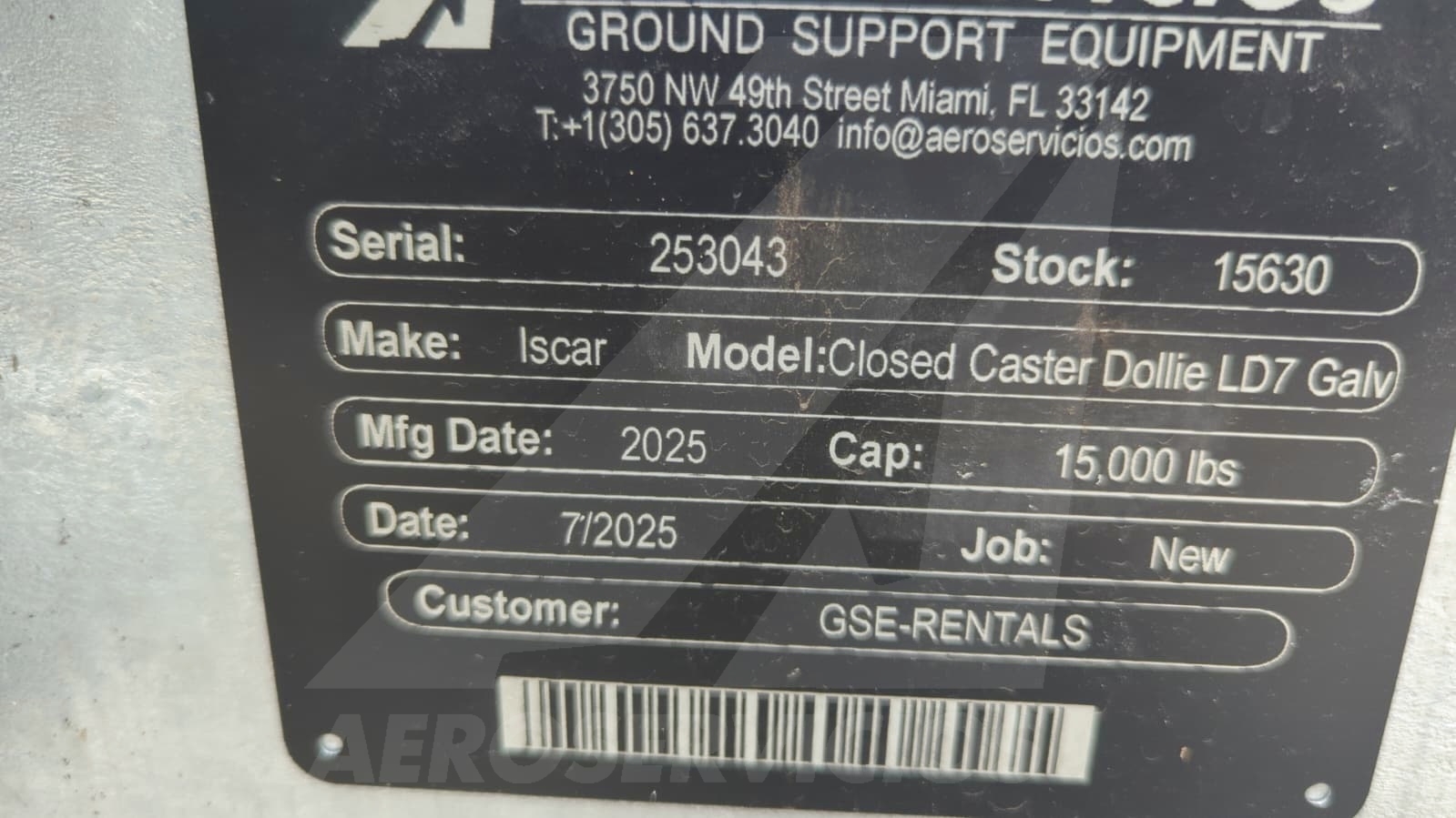 Dollies LD7 Iscar 2025