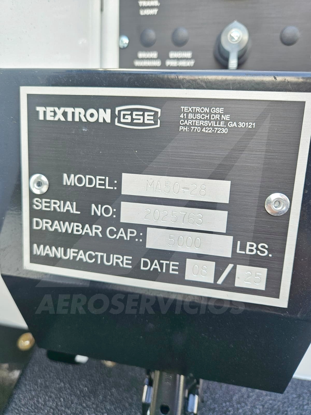 Baggage Tractor Tug MA50-28 2025