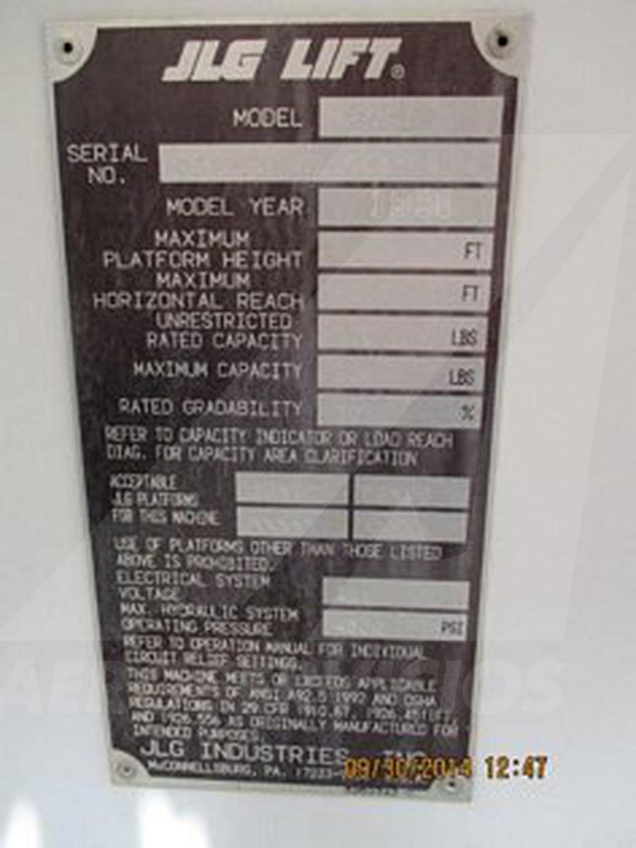 Telescopic Boom Lift JLG 660-SJ