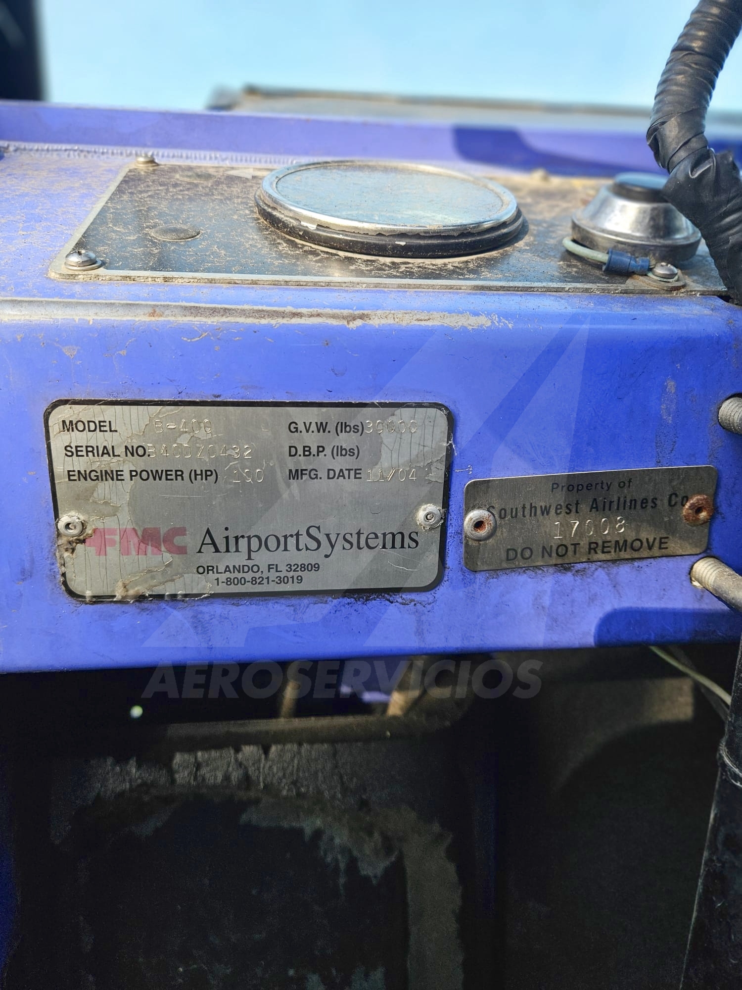 Push Back Tractor FMC B-400