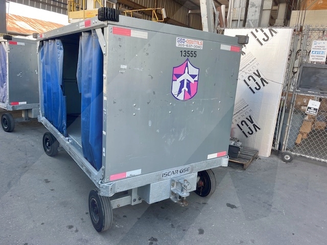 Baggage Carts Closed Iscar BCL-8 Galvanized 2023