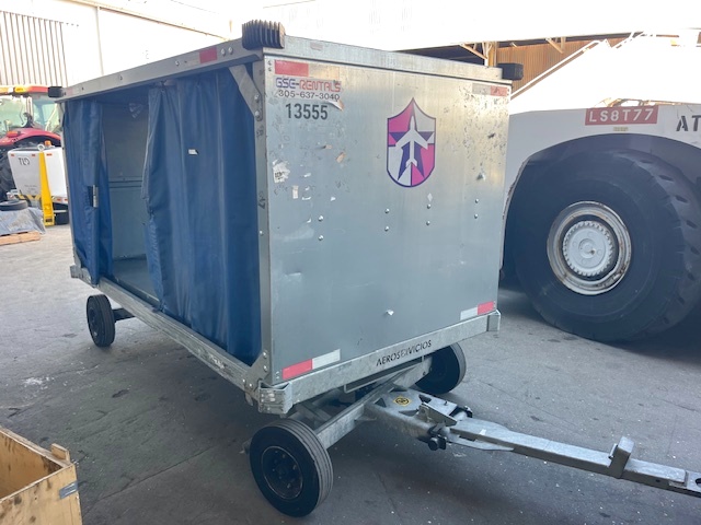 Baggage Carts Closed Iscar BCL-8 Galvanized 2023