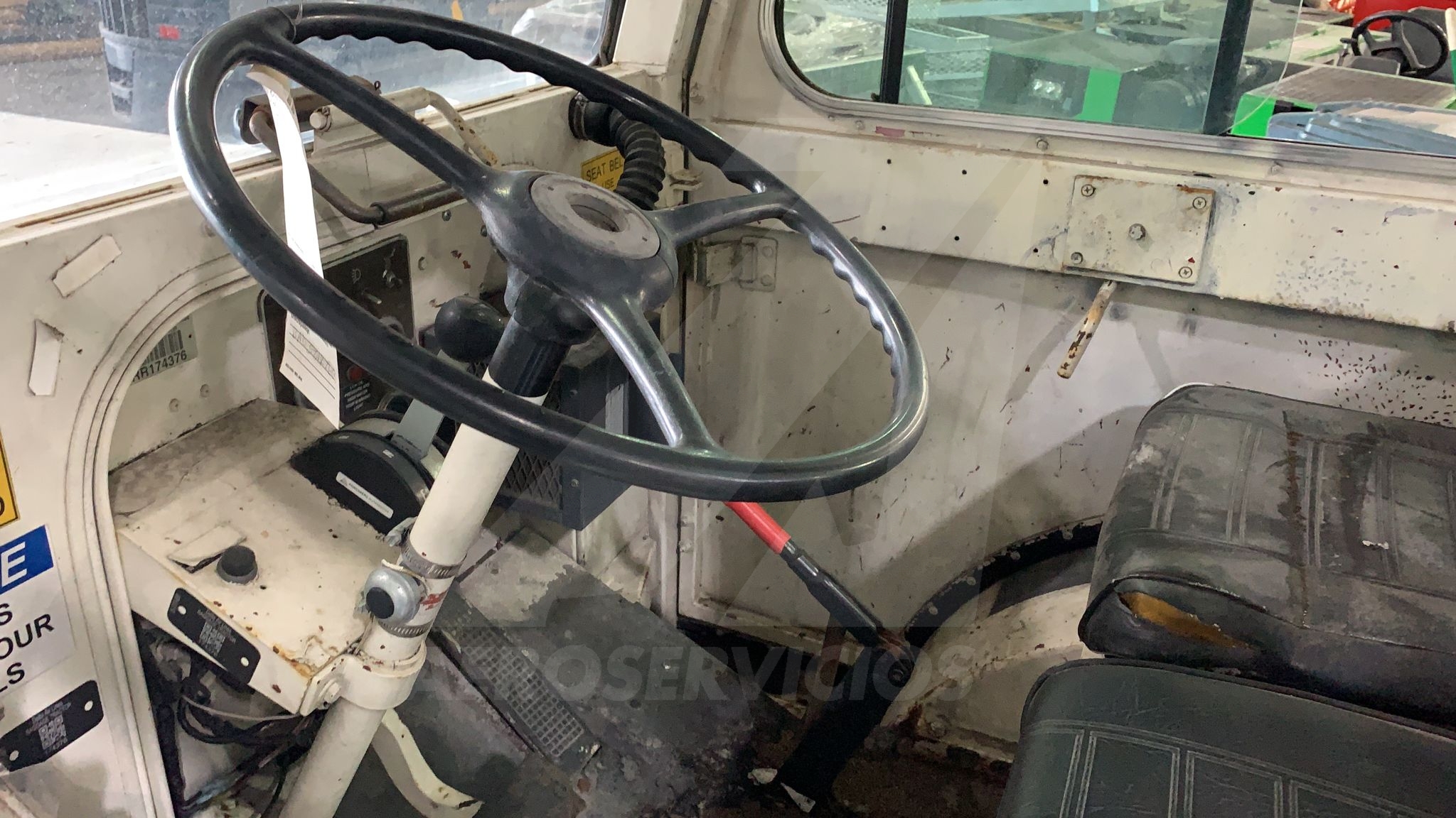 Baggage Tractor Tug MA-40 Cab