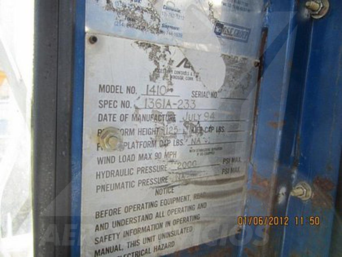 Lavatory Truck ACE 1410-5030