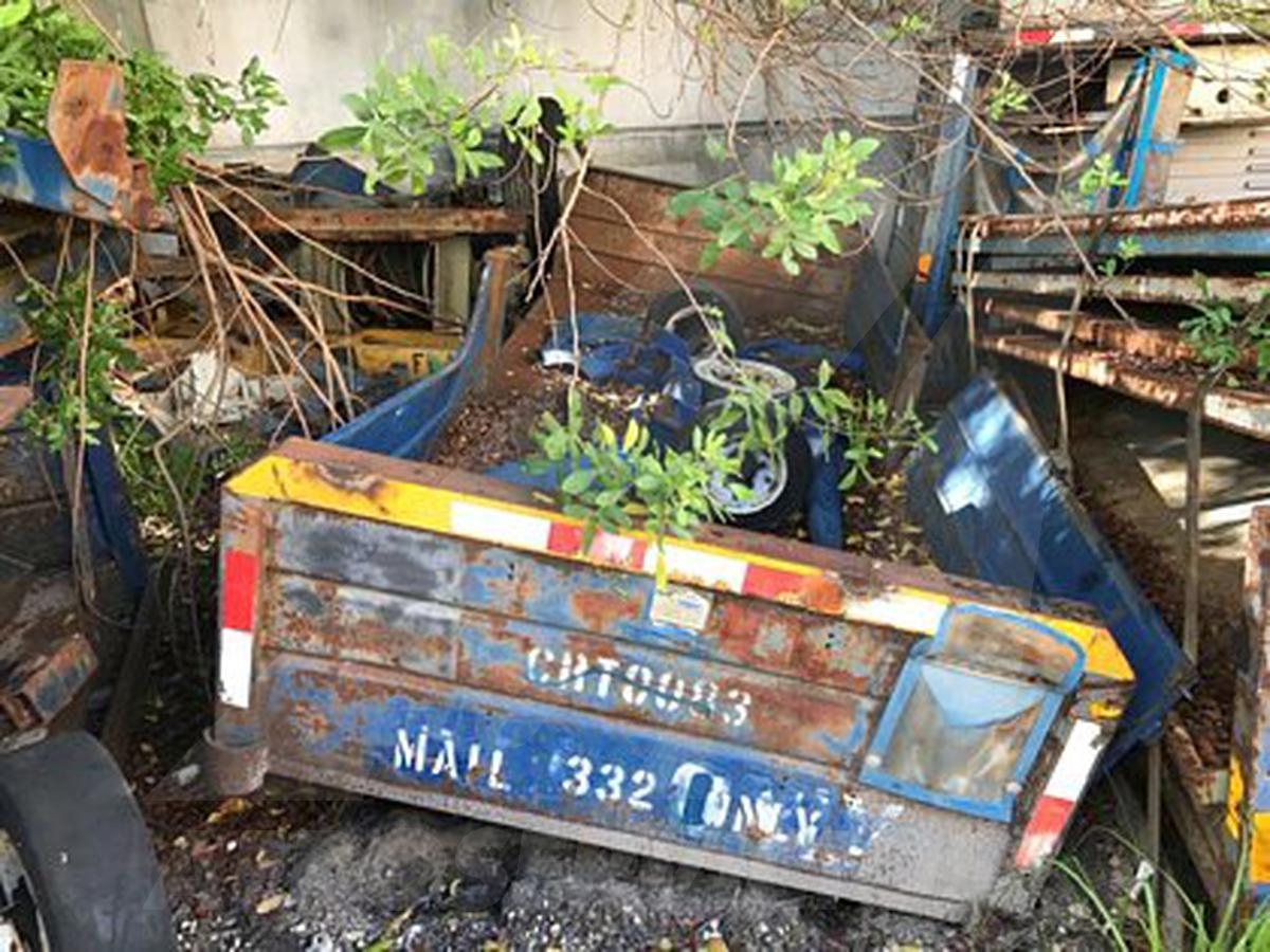 Baggage Cart Open - Wasp A01796D