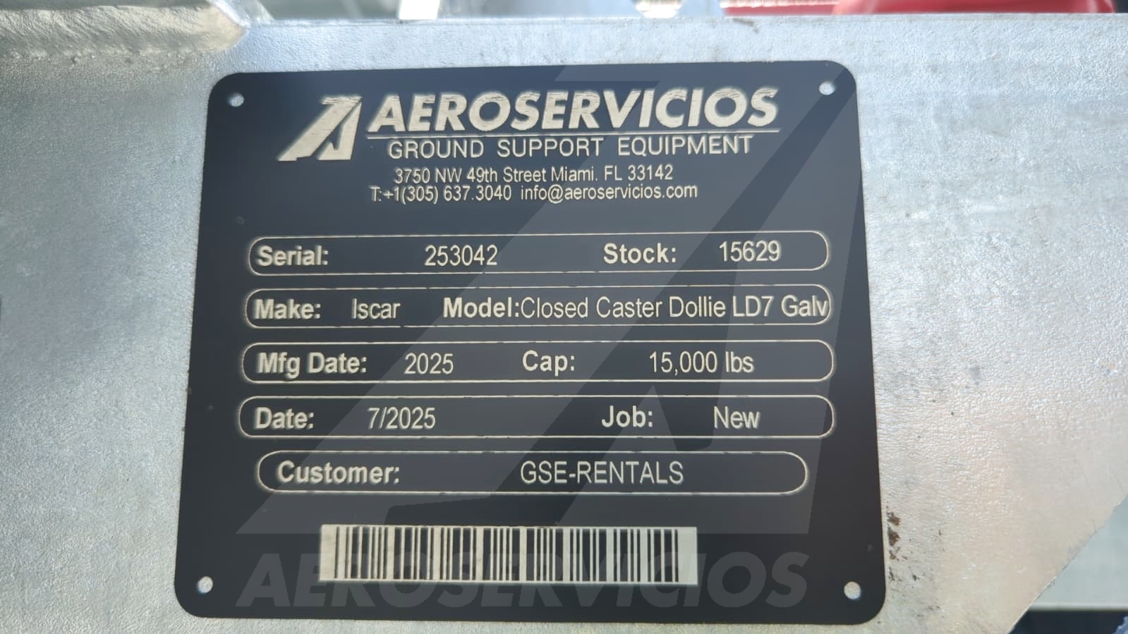 Dollies LD7 Iscar 2025