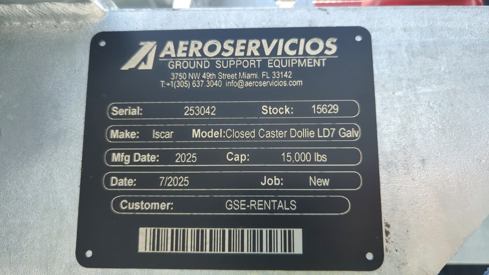 Dollies LD7 Iscar 2025