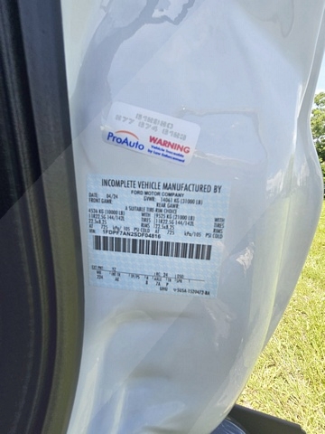 Truck Chassis Ford F-750 2025