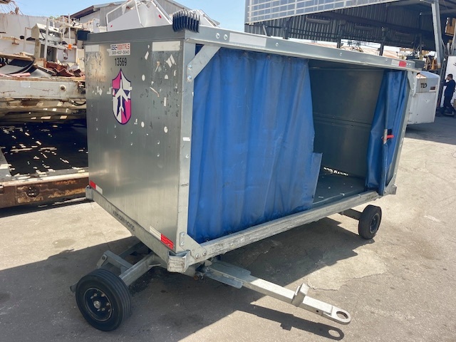 Baggage Carts Closed Iscar BCL-8 Galvanized 2023