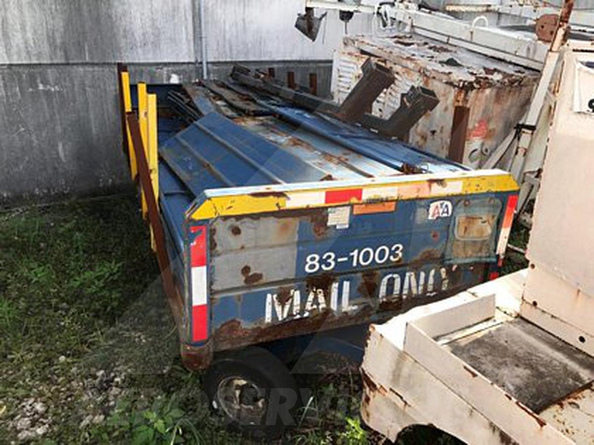 Baggage Cart Open - Wasp A01796D