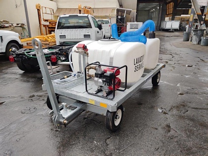 2019 Lavatory Service Cart STD- LC155/155 Galvanized