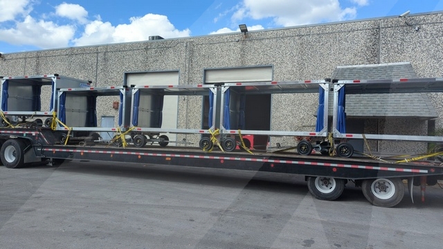 Baggage Carts Closed Iscar BCL-8 Galvanized 2023