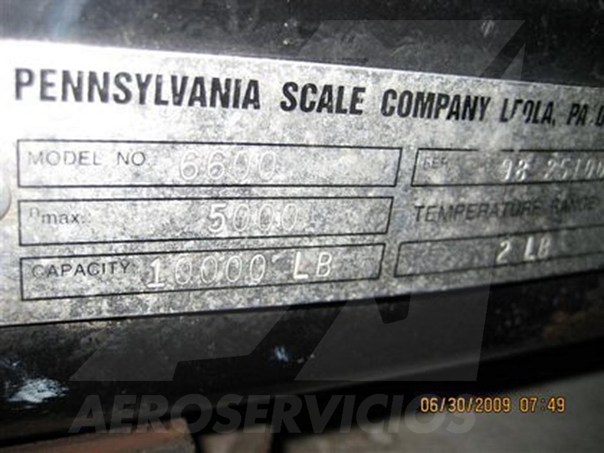 N/A Pennsylvania 6600 Scale