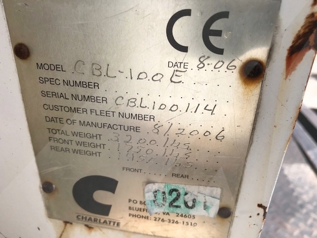 Belt Loader Charlatte CBL-100E