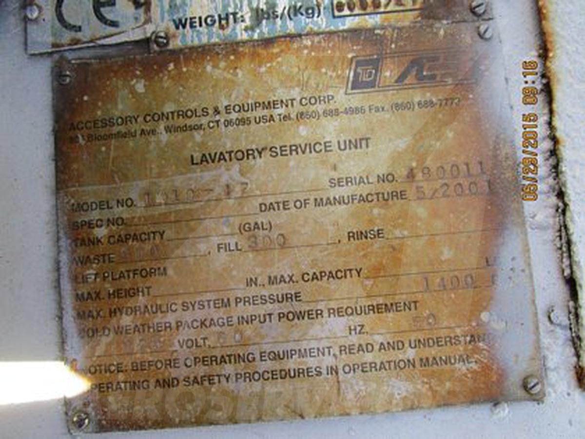 Lavatory Truck ACE 1410-5030