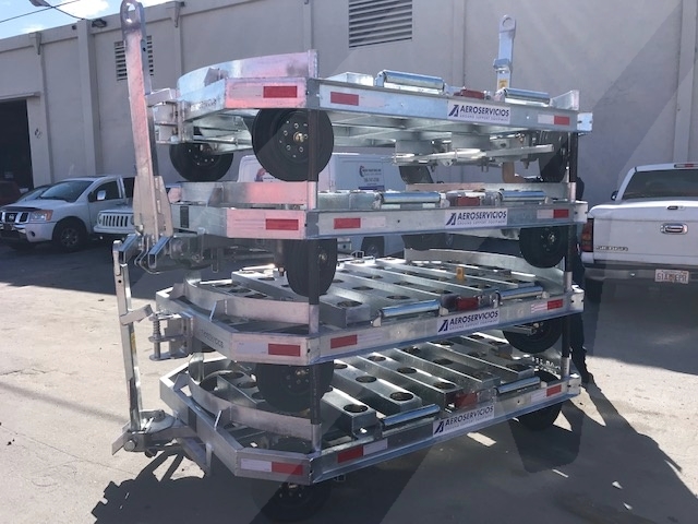 Dollies LD3 Iscar Closed Caster - Galvanized