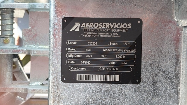 Baggage Carts Closed Iscar BCL-8 Galvanized 2023